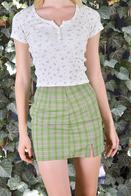 Ariel Skirt Green